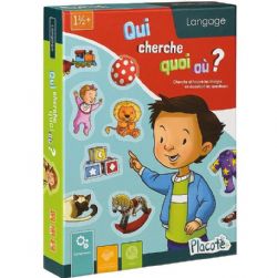 JEU PLACOTE - QUI CHERCHE QUOI OÙ?